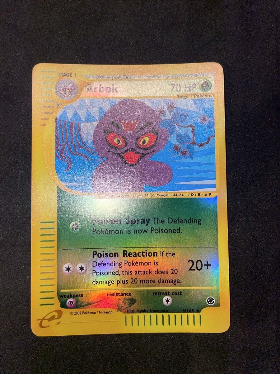 Pokémon Cartes à collectionner: Arbok Expedition Reverse English – D'occasion à Basel par luc_8ghp