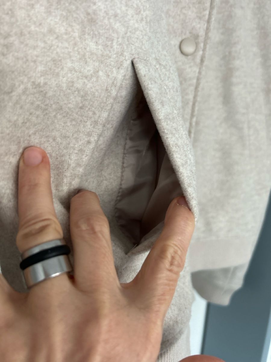 Giacche: Kurze Übergangsjacke von Chicoree, Grösse M, beige – Nuovo (secondo la descrizione) da Erlinsbach SO venduto da hallon480 2