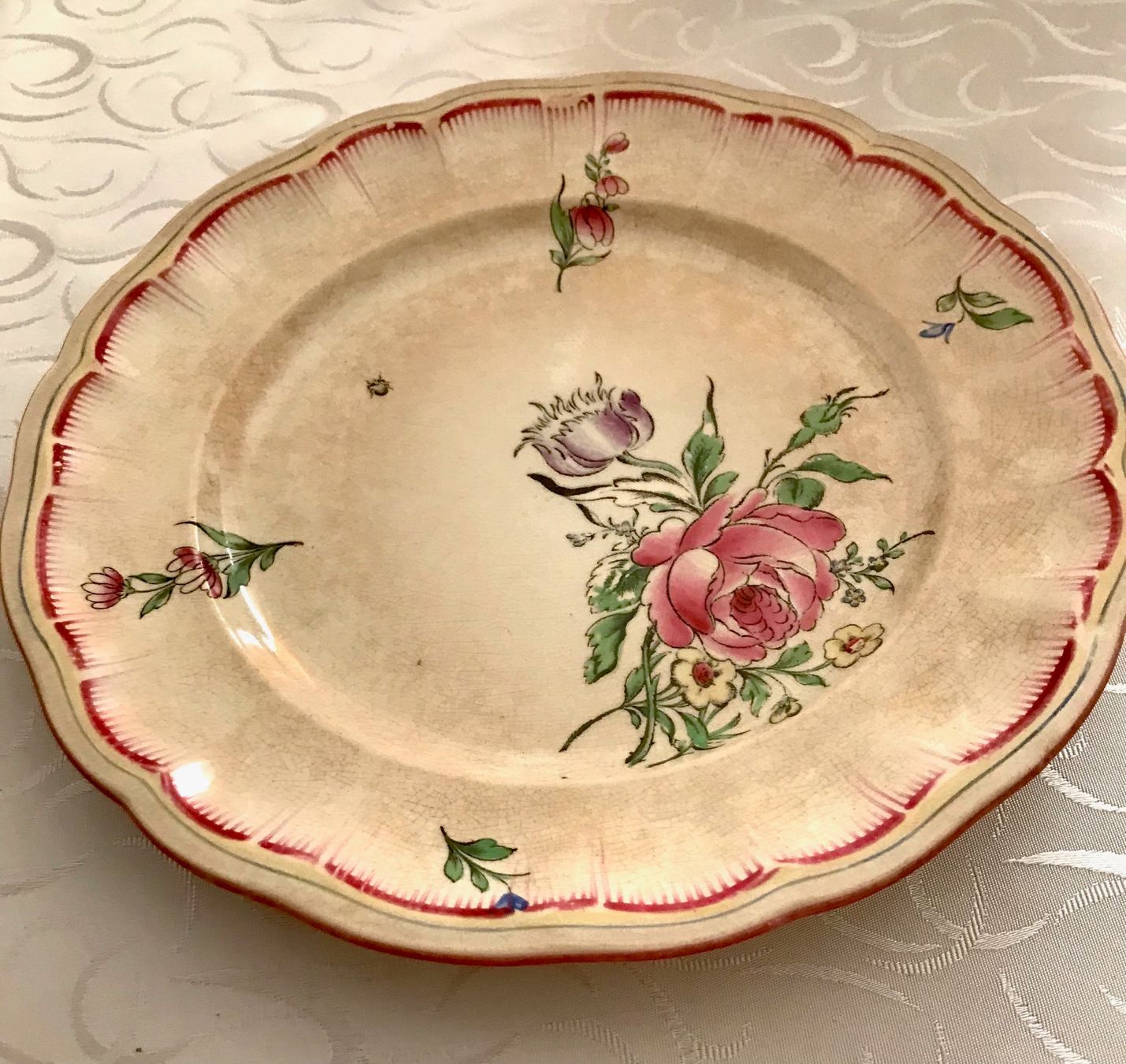 Piatti: ANCIENNE ASSIETTE LUNEVILLE – Usato da Losone venduto da courrier