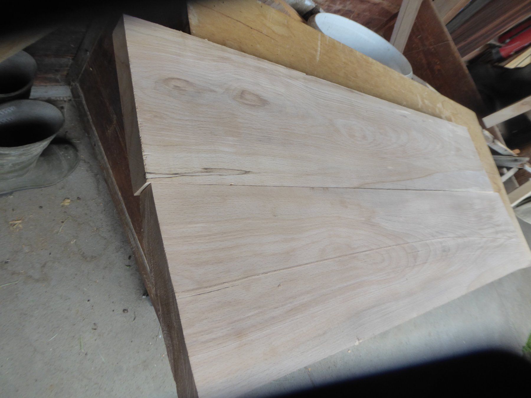Holzartikel: 2 Buchenbretter 34 mm – Neu (gemäss Beschreibung) aus Sumiswald von Hennri1 1