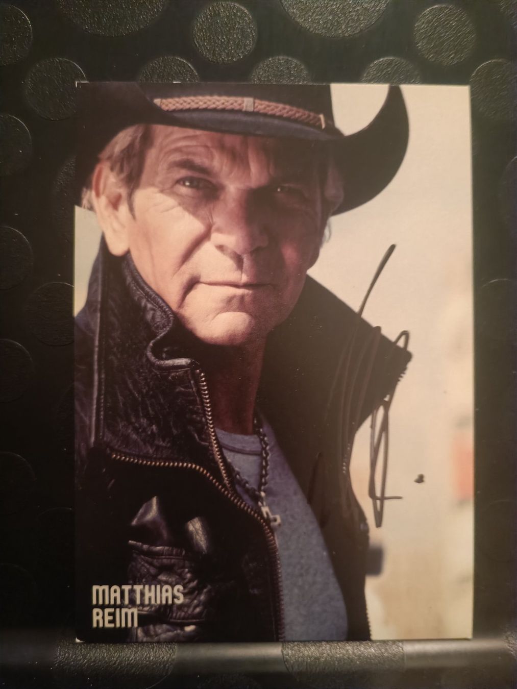 Autografi: Matthias Reim - handsignierte Autogrammkarte – Usato da Menziken venduto da Artographs
