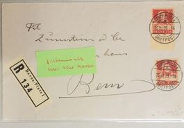 B24) 158, Tell mit Vollstempel DAVOS-PLATZ
