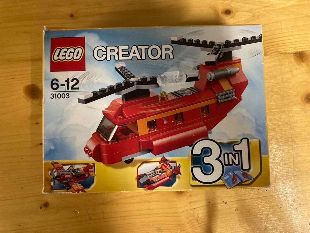 LEGO 31003 Creator Roter Helikopter (Gebraucht) in Lyssach für CHF 5 ...