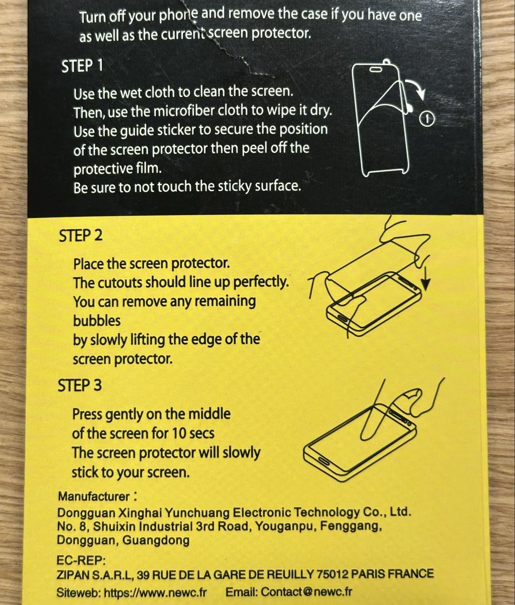 Ritocchi & pellicole di protezione: Iphone 14 Pro Max 3 Schutzfolien – Nuovo (secondo la descrizione) da Glis venduto da Timer 3