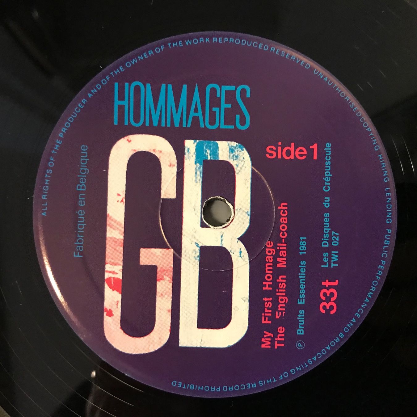 Dischi in vinile: Gavin Bryars - Hommages – Usato da Aesch BL venduto da BlueMusicRecords 4