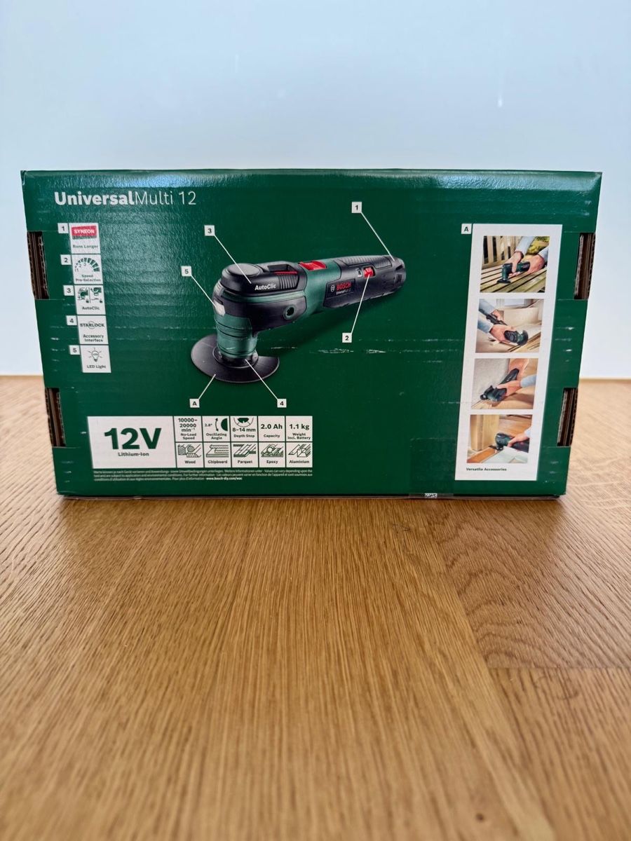 Tutte le macchine: Multifunktionswerkzeug Bosch UniversalMulti 12 12V neu – Nuovo e nell'imballaggio originale da Untersiggenthal venduto da Katy_P 1