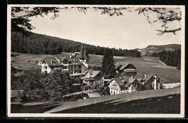 Schlegwegbad, Blick vom Berg auf den Ort