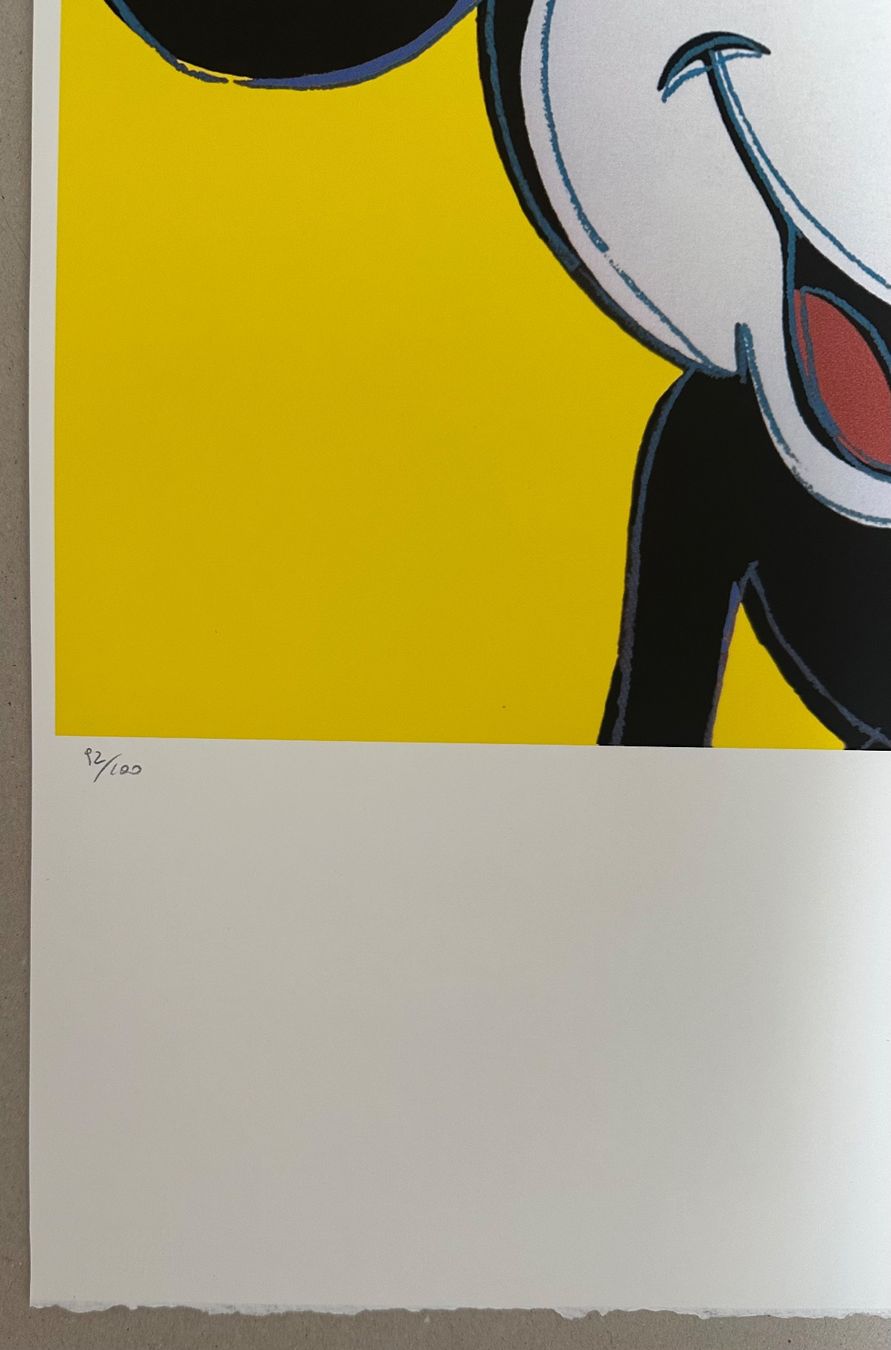 Tableaux: Andy Warhol: Mickey Mouse POP ART 92/100 – Neuf (Voir description) à Meilen par Smgdesign 1