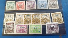 Briefmarken Tschechoslowakei
