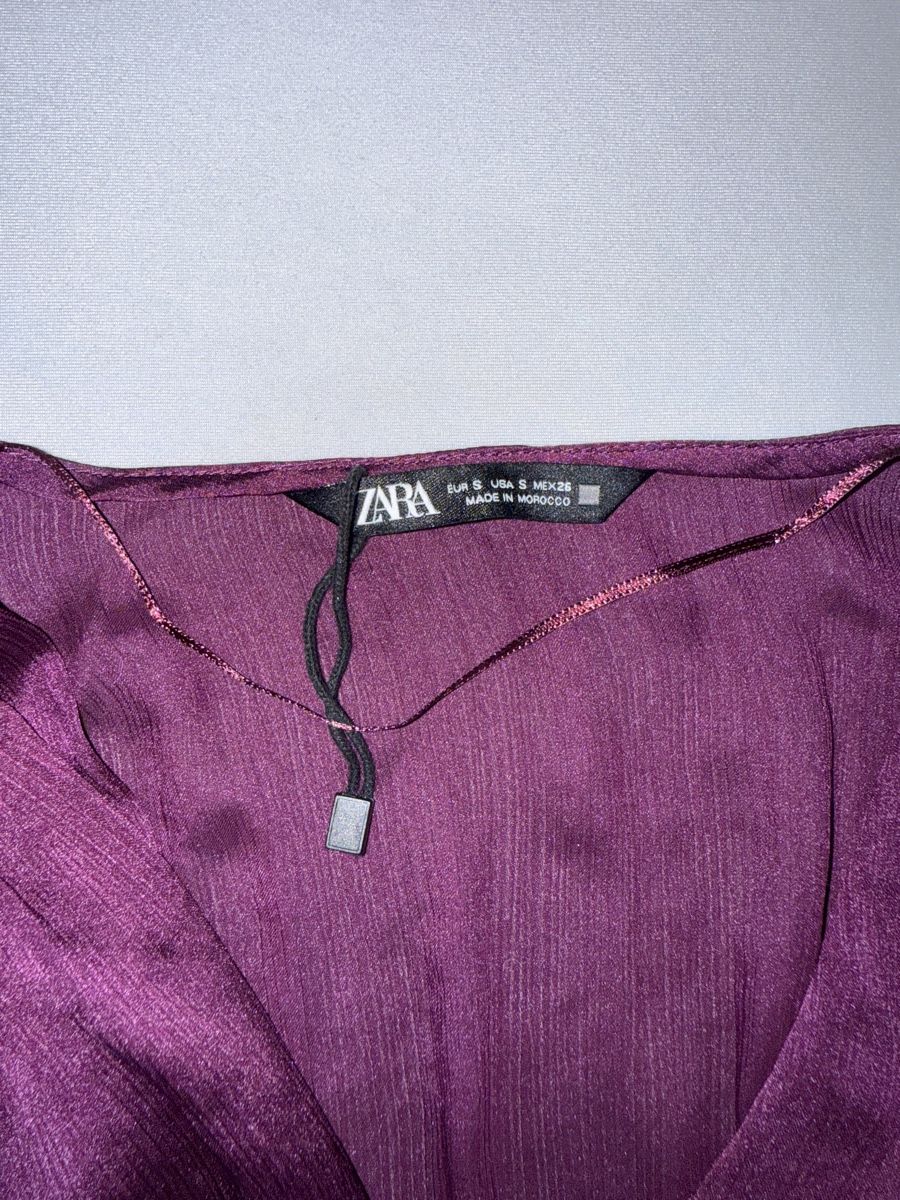 Zara Blusen: ZARA Damen Bluse lila Grösse S – Neu (gemäss Beschreibung) aus Winterthur von fij_f65r 3