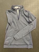 Kjus Girls Ski 1/4 Zip Pullover Top Size 140, Grey, UPF 30+