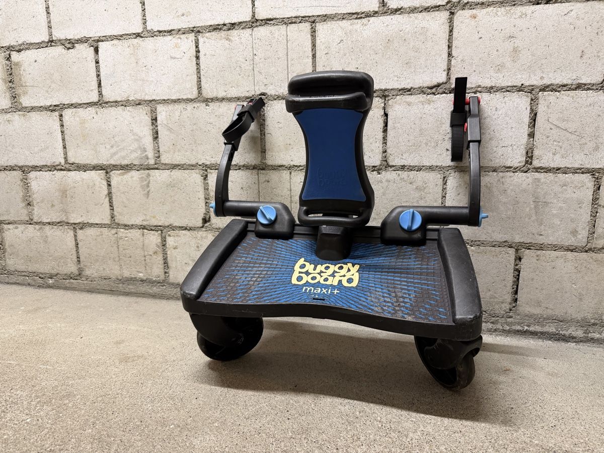 Lascal Accessori per carrozzine: Lascal BuggyBoard Maxi+ mit Sitz schwarz blau gebraucht – Usato da Zürich venduto da Hongxia 2