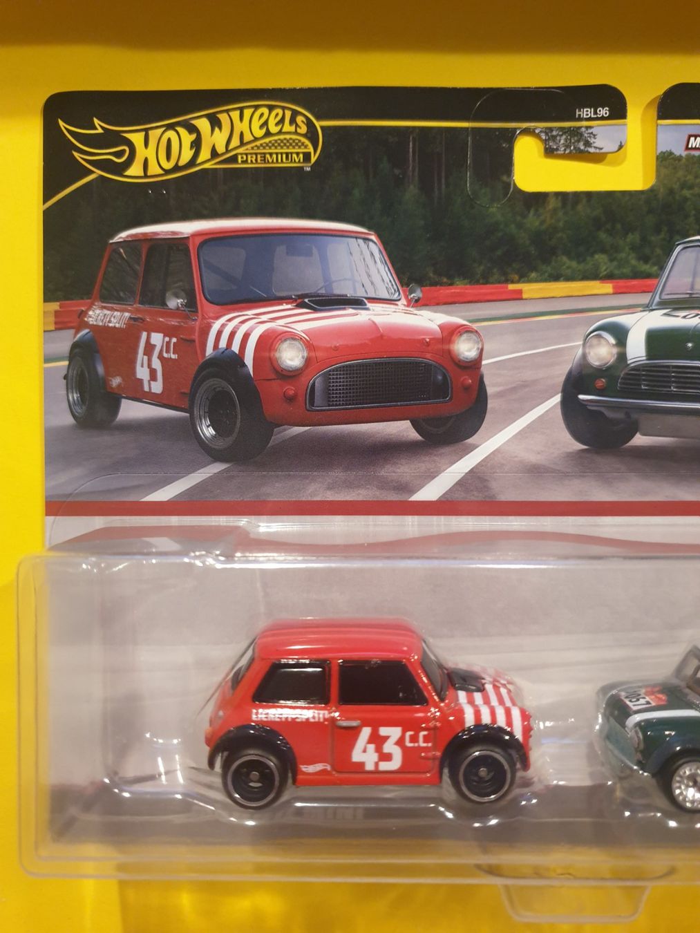 Hot Wheels Modellini d'auto: Hot Wheels 2er Pack MORRIS MINI / '67 AUSTIN MINI PICKUP – Nuovo e nell'imballaggio originale da Oftringen venduto da Rotor 2
