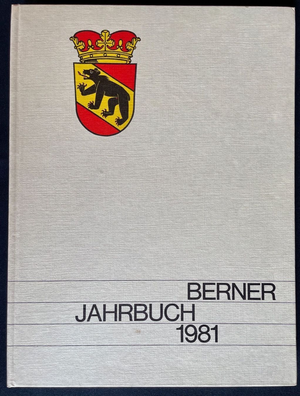 Bücher: Buch 1981 Bern - Jahresbuch – Neu (gemäss Beschreibung) aus Bern von Chraebu2