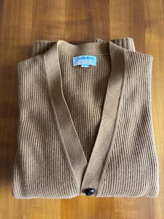 Cardigan Ballantyne 100% cachemire (XL/XXL) - Exc. état
