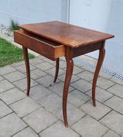 Antik Biedermeier Nachttisch Kleintisch Tannenholz schublade