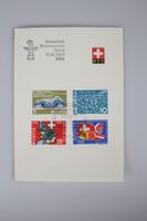 PTT Erinnerungskarte Mustermesse Basel 1964