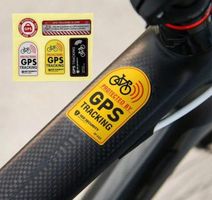 GPS Velo Aufkleber Set - Diebstahlschutz für jedes Velo!