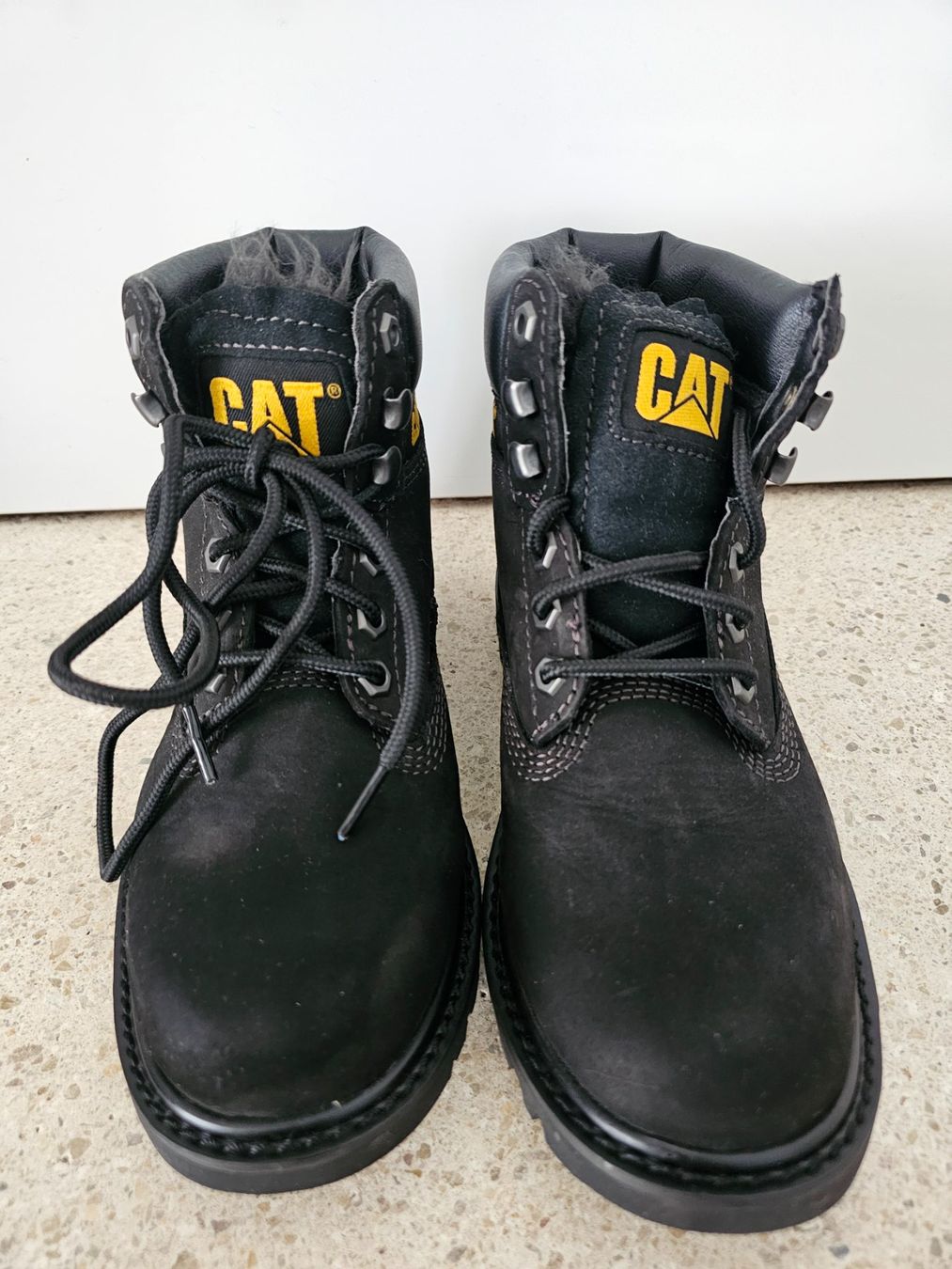 Caterpillar Chaussures hommes: Bottines Caterpillar noires, pointure 37 – Neuf (Voir description) à lausanne par MaGabry 1