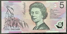 Australische 5 Dollar Banknote - Selten und Sammlerstück