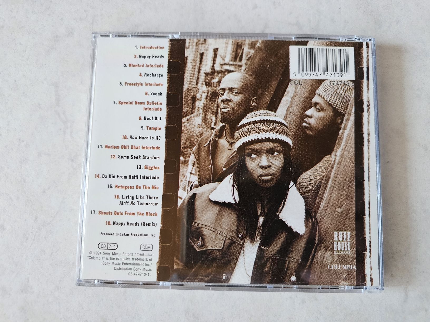 CD: Fugees  -  Blunted On Reality – Usato da Schneisingen venduto da backstore24 1
