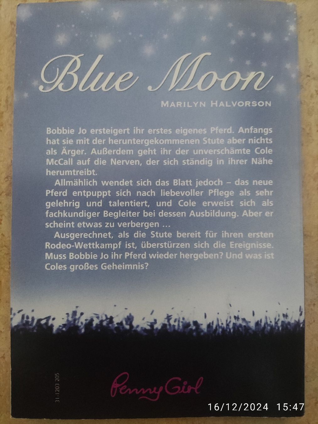 Libri: Marilyn Halvorson Blue Moon – Usato da Basel venduto da Alacant 1
