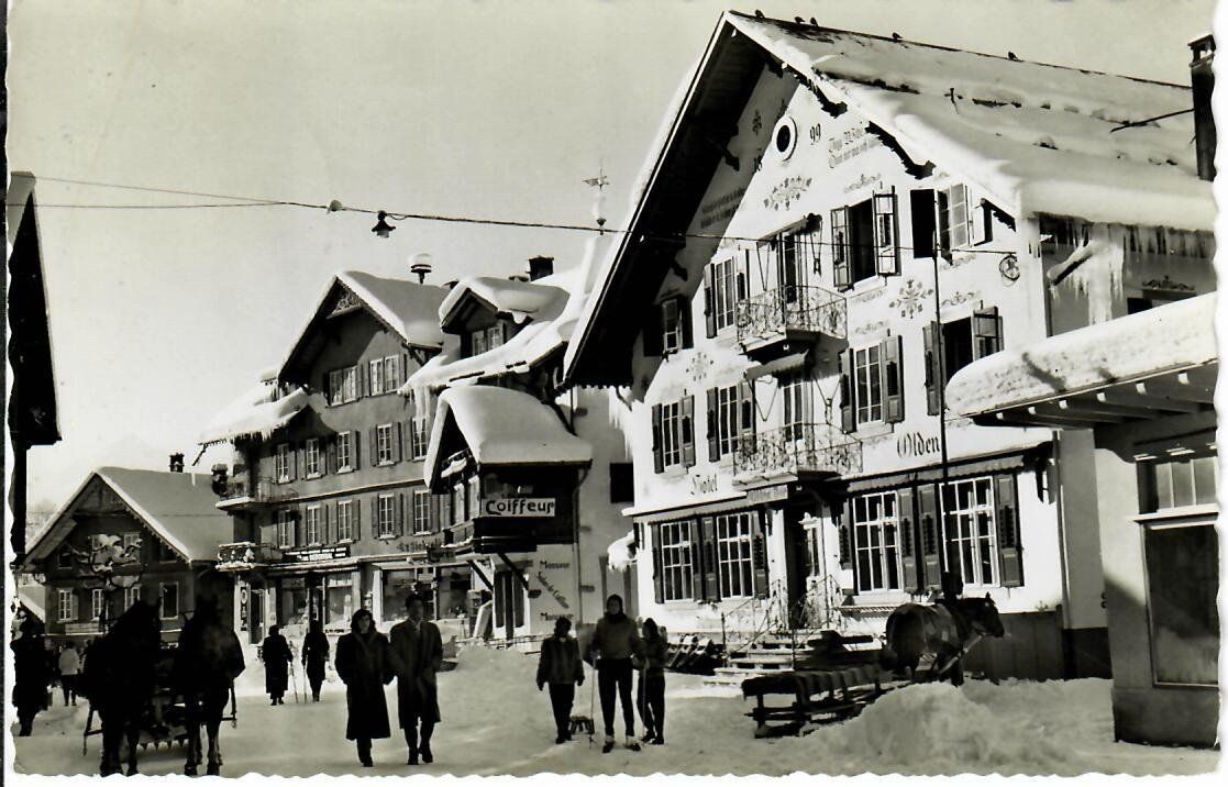 Cartoline postali: Gstaad Hotel Olden – Usato da Hochdorf venduto da Ziegel-16