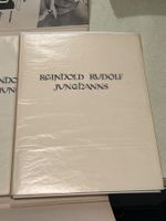 2 mappen signiert, reinhold rudolf junghanns, kust