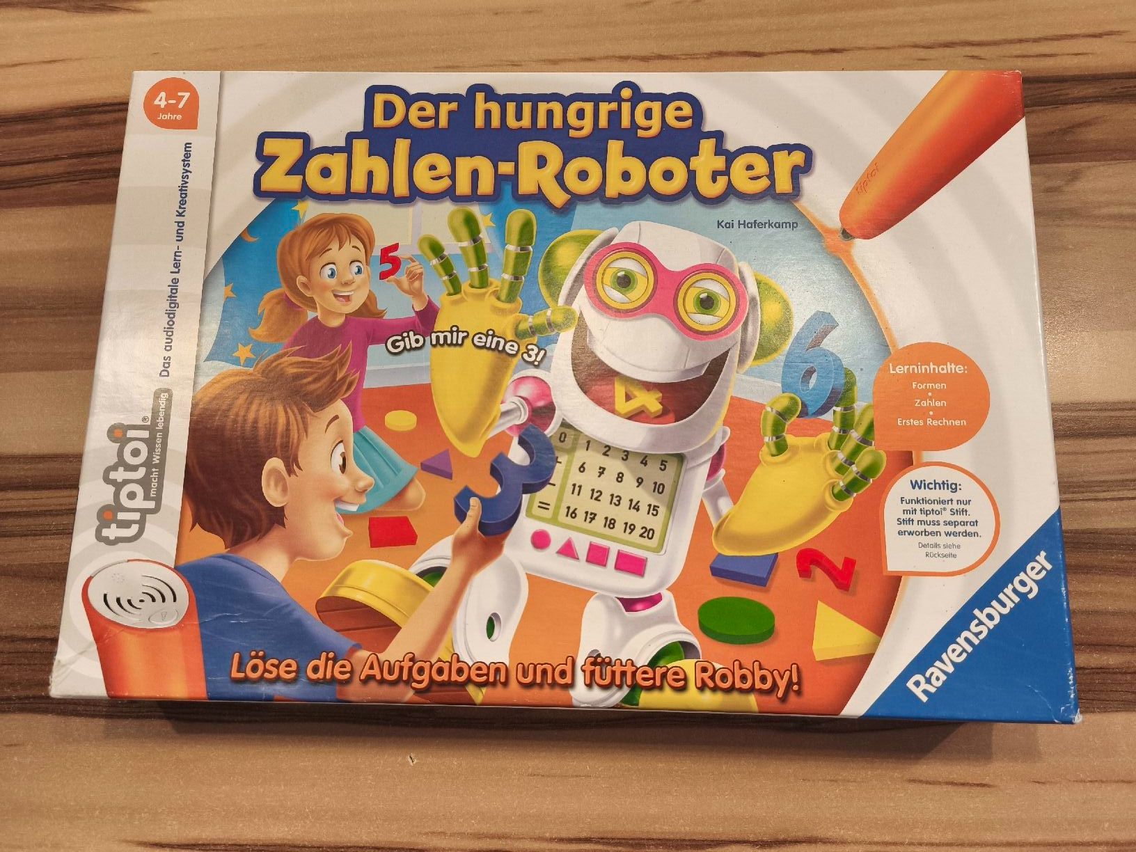Tiptoi Giochi: Tiptoi Spiel "Der hungrige Zahlen-Roboter" – Usato da Niederglatt ZH venduto da Returnfire
