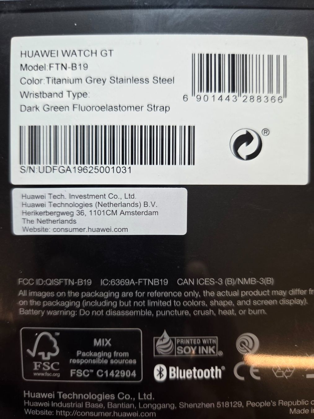 Huawei Smartwatch: HUAWEI Watch GT – Neuf avec emballage d'origine à Gossau ZH par vista22 1