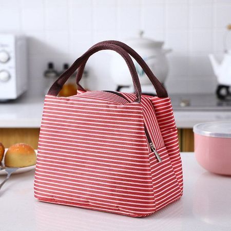 Sac isotherme repas colleur rouge taille: 25*15*20.5 CM
