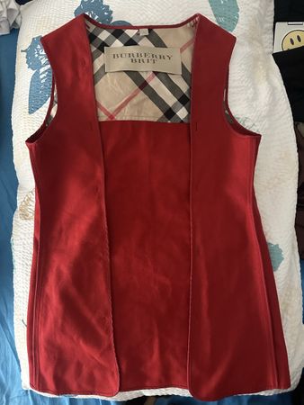 Burberry Brit Weste Damen Gr. S rot