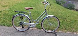 Hüpsches City bike in Chrom