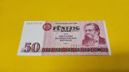 50 Mark DDR 1971 Banknote 