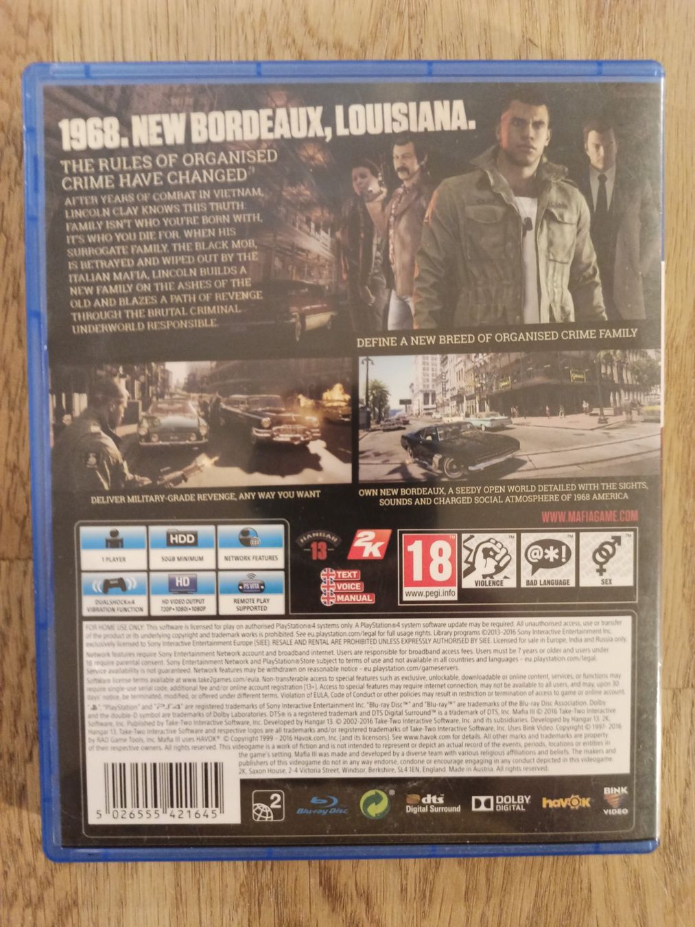 Giochi: Mafia PS4 / PS5 – Usato da Oberweningen venduto da mar_87mx 1