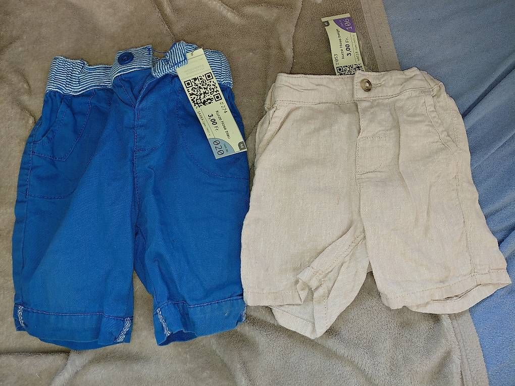 Pantaloni: 2 Kurze Hosen gr. 62/68 – Usato da Ostermundigen venduto da deb1deb1