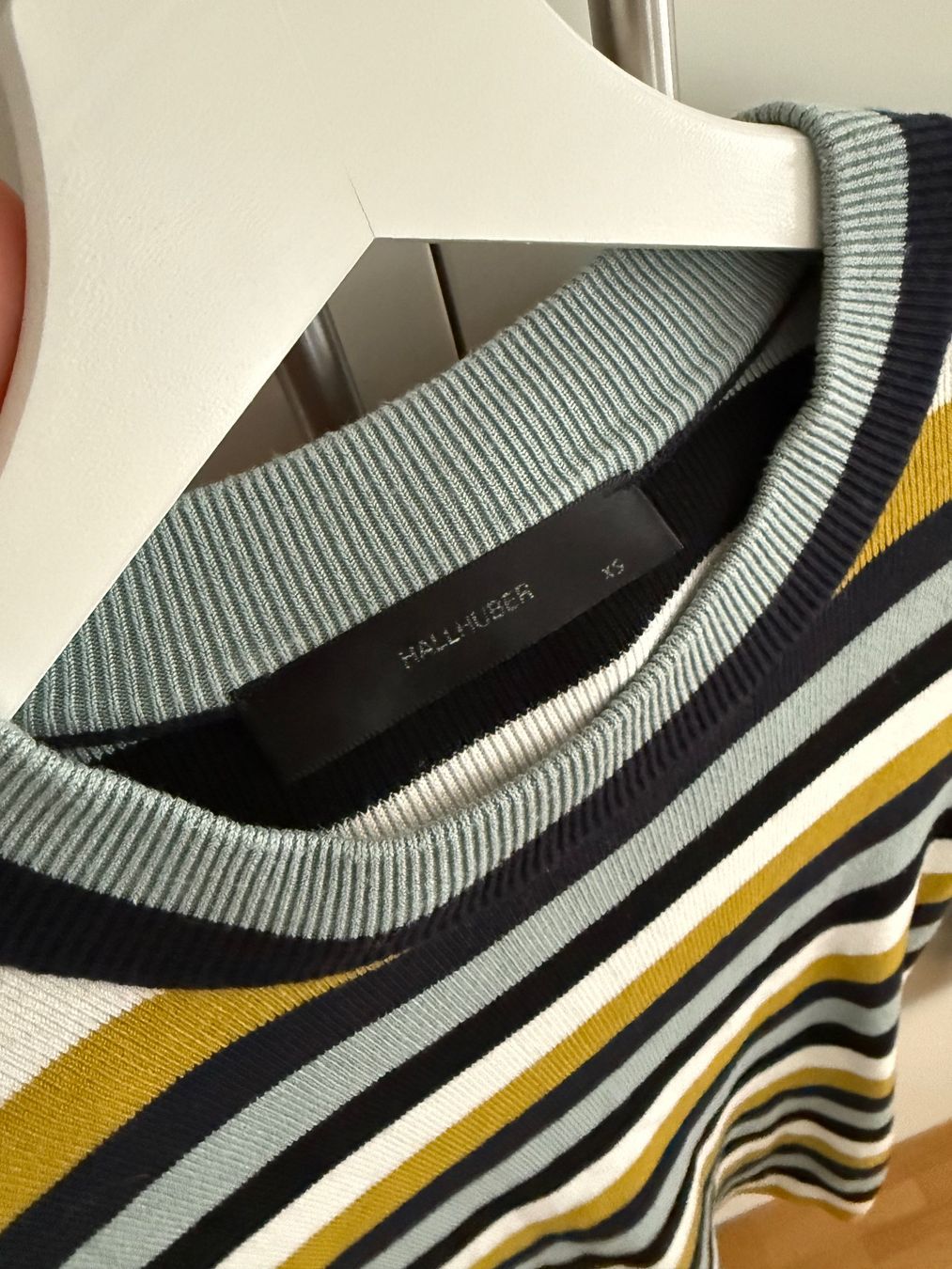 Hallhuber Maglioni & Felpe: Hallhuber Feinstrickpullover XS, gestreift – Nuovo (secondo la descrizione) da Zürich venduto da mma_j8t6 1