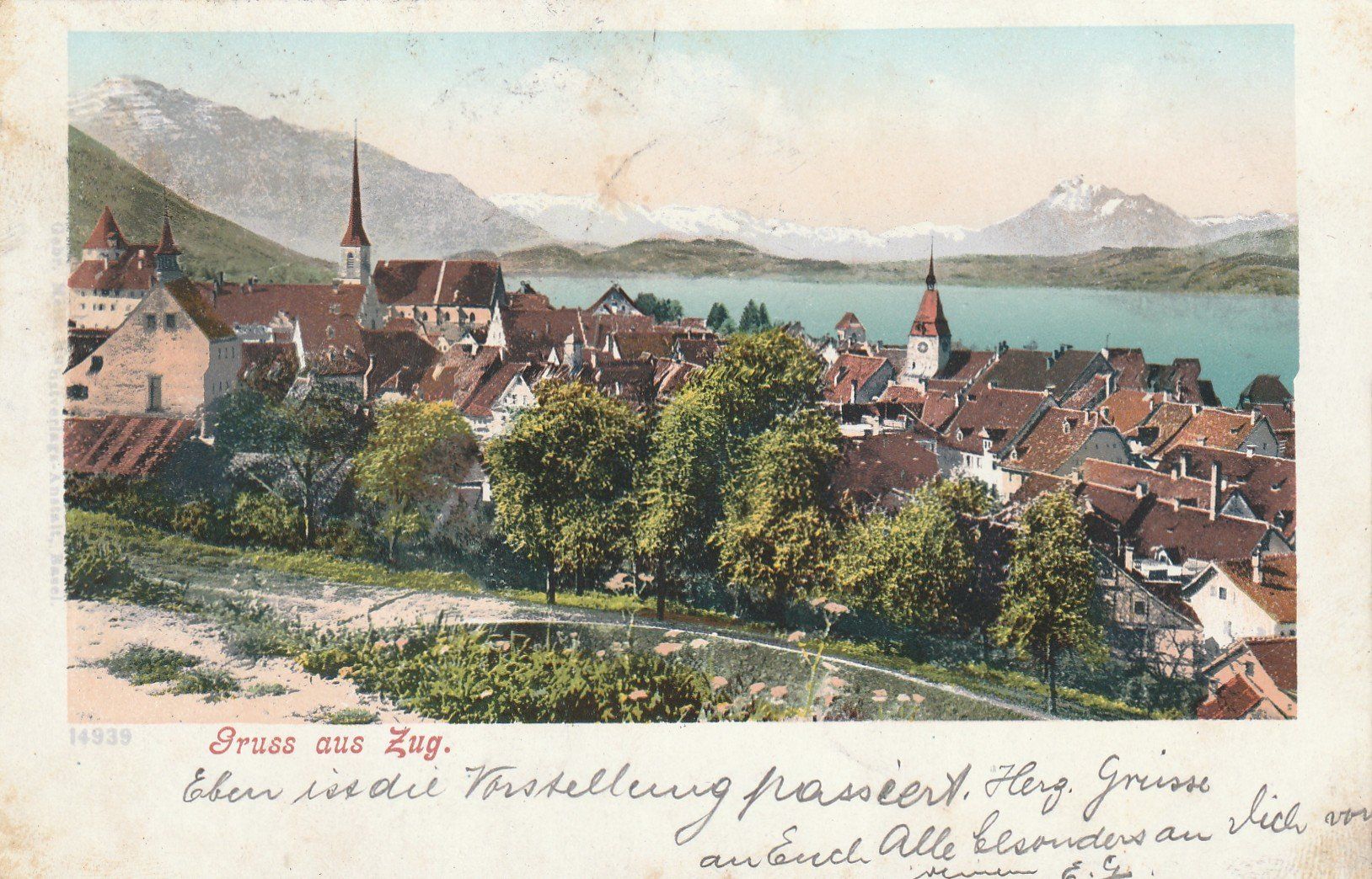 Ansichtskarten: Zug – Gebraucht aus Rorschacherberg von fratovi2