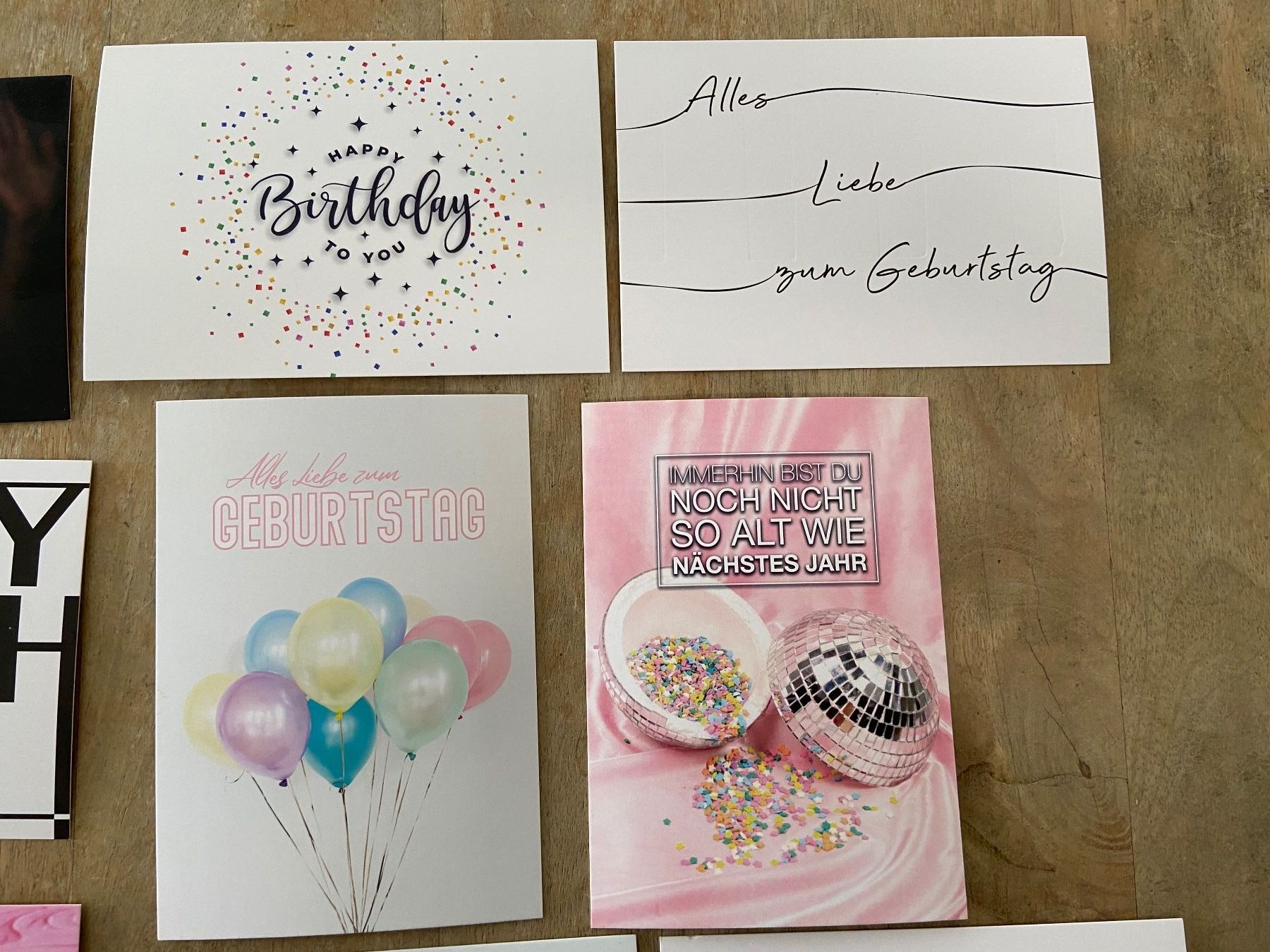 Cartoline postali: 9 Postkarten OfficeTree Birthday Geburtstag – Nuovo (secondo la descrizione) da Luzern venduto da waterfront1 2