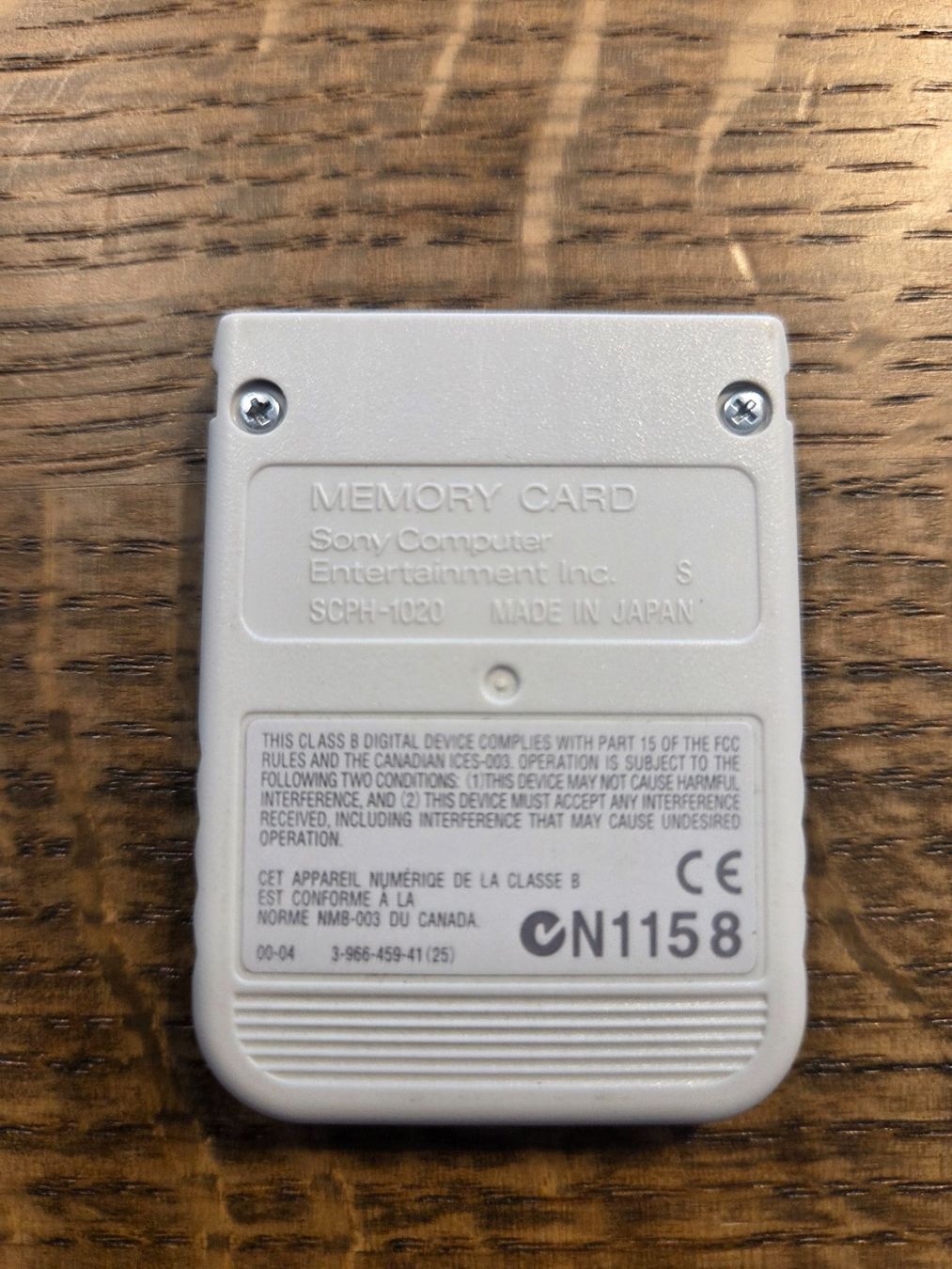 Sony Memory Units & Memory Cards: PS1 - Memory Card – Gebraucht aus Opfikon von Doronadan 1