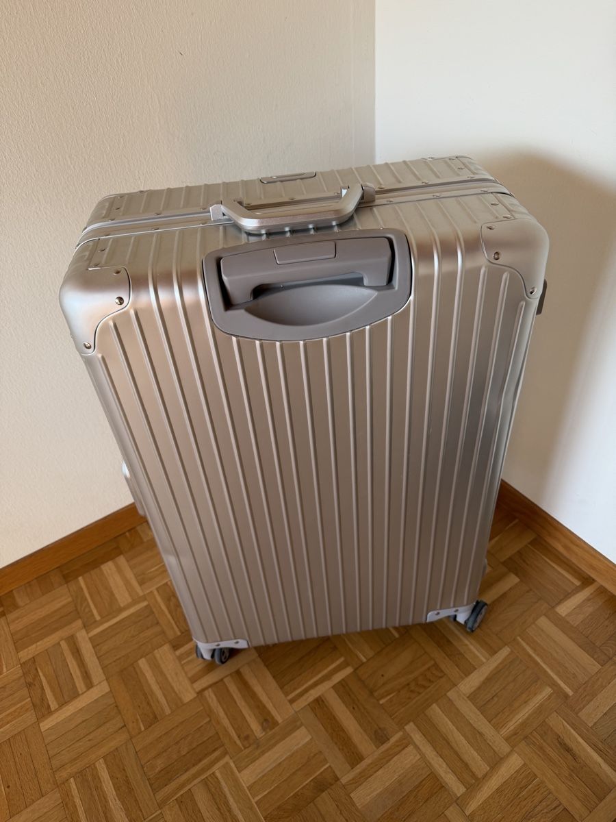 Reisekoffer: Hartschalenkoffer silber – Gebraucht aus Kaltbrunn von salomonsandro 5