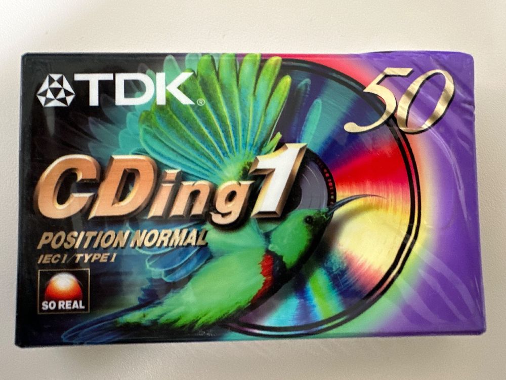 Disque 6to Cassette Audio Vierge Denon HD6S 100 Minutes - Sous Blister, Neuve Cassette 8 Pistes