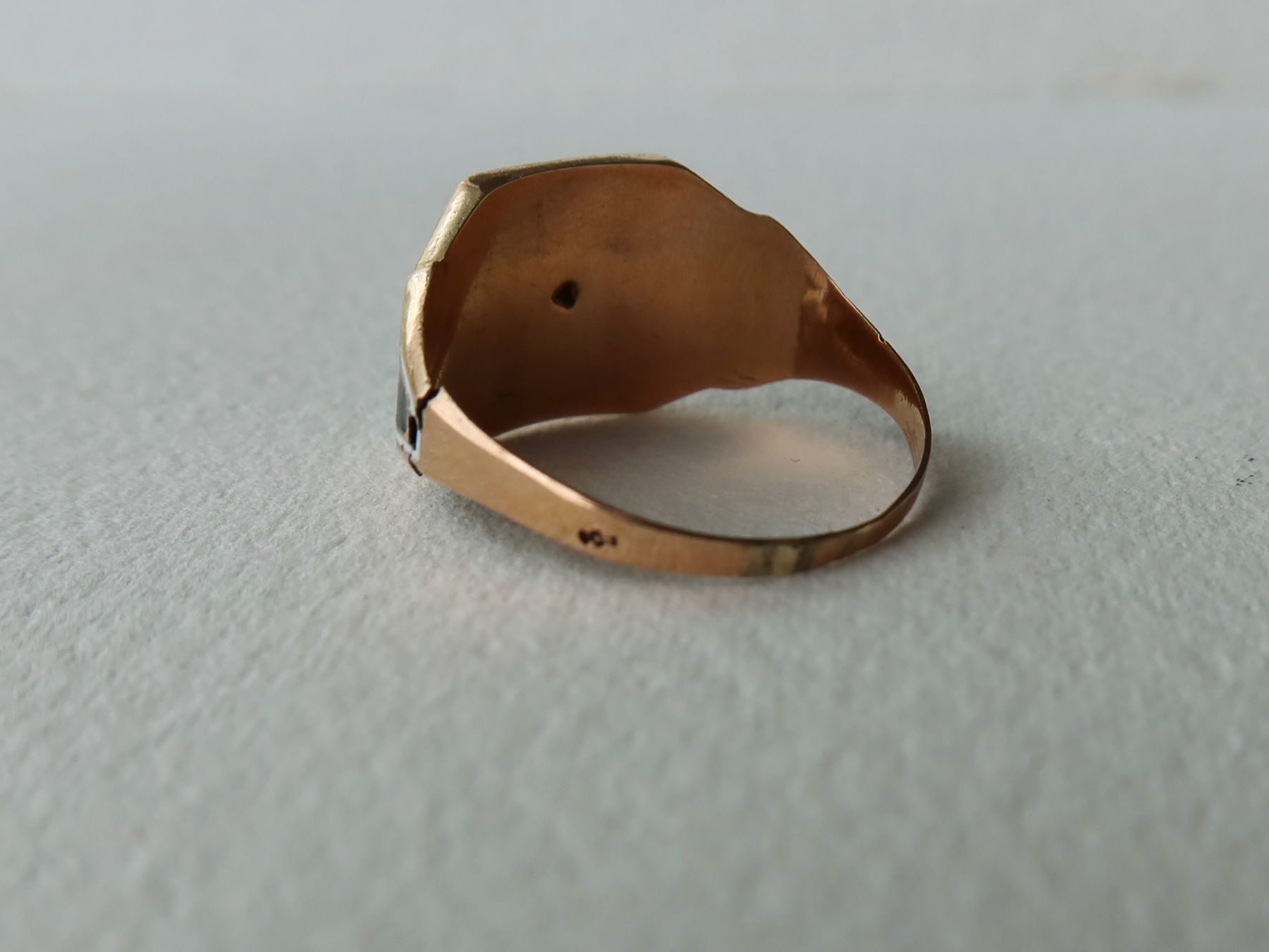 Anelli: Antiker Ring mit Türkis 18k Gold – Usato da Meilen venduto da RosieZurich 9