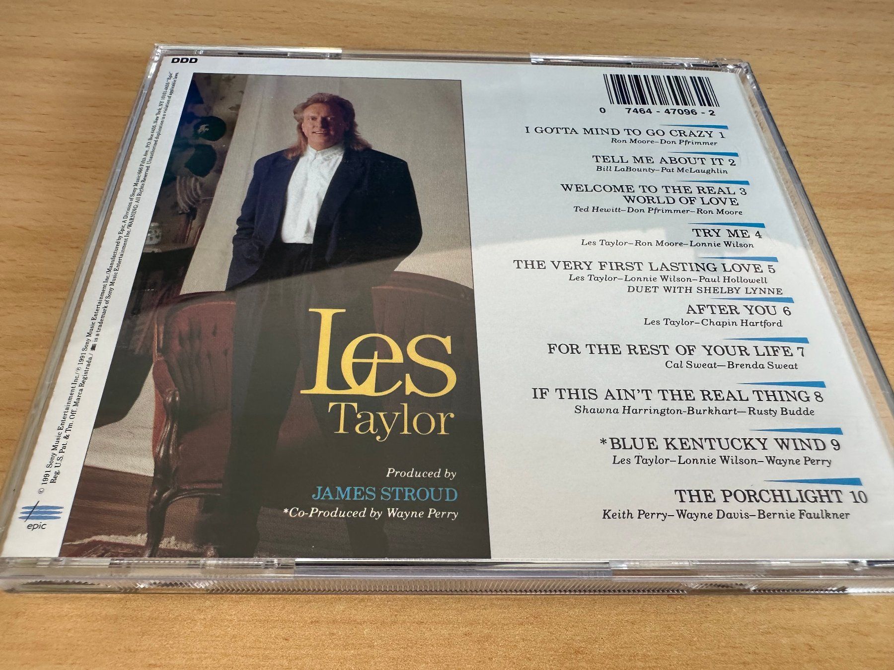 CD: Les Taylor – Blue Kentucky Wind – Usato da Rikon im Tösstal venduto da Alpenmutz 1