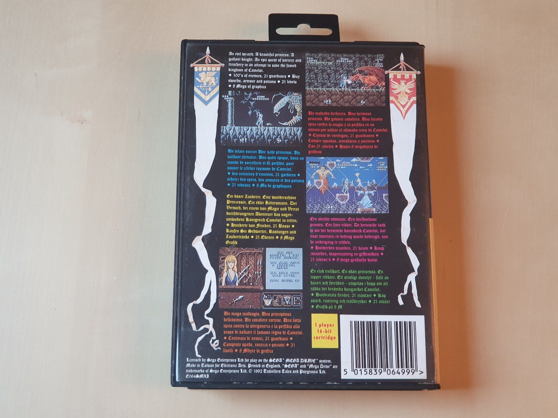 Sega Spiele: The Legend of Galahad – Gebraucht aus Stansstad von collectorsshop 1