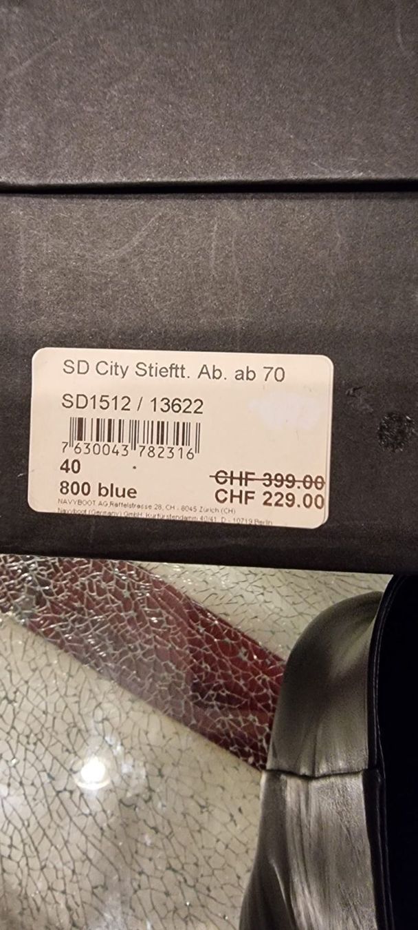 Navyboot Damenschuhe: Navyboot Gr. 40 – Neu und originalverpackt aus Luzern von Reni025 5