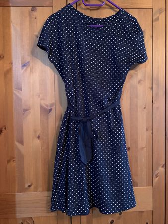 Robe Benetton à pois - Taille M - État impeccable!