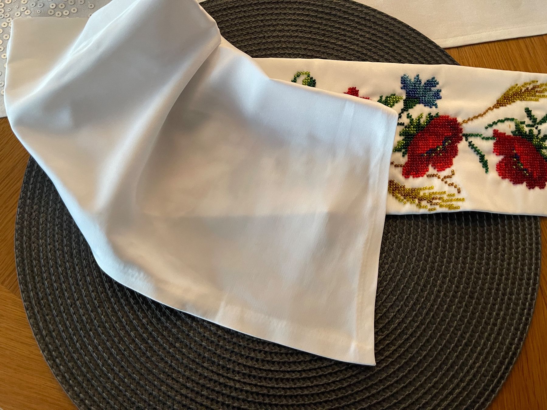 Cinture: Gurt mit ukrainischer Perlenstickerei – Nuovo (secondo la descrizione) da Zürich venduto da STYLEHAUS 2