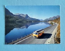 Silsersee - Postauto - Maloja Strasse - 1975