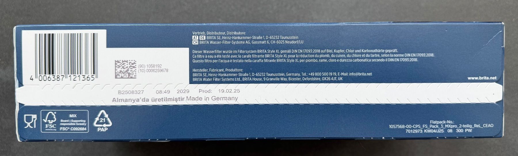 Sanitär: Brita Wasserfilter Maxtra pro pure Performance 3 Stück – Neu und originalverpackt aus Niederhasli von Erwied 2